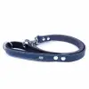 Konfor Klasik Deri Köpek Gezdirme Tasması Royalblue 2x140 Cm