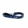 Konfor Klasik Deri Köpek Gezdirme Tasması Royalblue 3x100 Cm