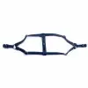 Konfor Ronin Deri Köpek Göğüs Tasması Royalblue 2x45 55 Cm