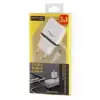 Konfulon C33 Hızlı Şarj Cihazı 3in1 (Dahili Micro USB Kablolu)