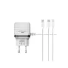 Konfulon C33 Hızlı Şarj Cihazı 3in1 (Dahili Micro USB Kablolu)