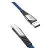 Konfulon DC16 Micro USB Kablo 1M 2.4A - Mavi