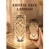 Kristal Dokunmatik Ve Kumandalı Masa Ve Gece lambasI