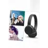 Kulak Üstü Kablosuz Bluetooth Kulaklık Gürültü Önleyici Ayarlanabilir