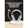 Kulak Üstü P9 Kablosuz Bluetooth Kulaklık ve 7 Kordonlu Akıllı Saat