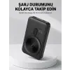 LCD Ekranlı Kablosuz Powerbank Type C ve USB Çıkışlı Yeni Nesil