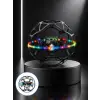 LED Işıklı Futbol Topu Mini Drone Akıllı Sensörlü El Kontrollü