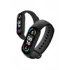 M6 Akıllı Bileklik Siyah Adımsayar Spor Takibi Android ve İOS Uyumlu