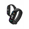 M6 Akıllı Bileklik Siyah Adımsayar Spor Takibi Android ve İOS Uyumlu