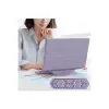 Macbook Air 15 2023 Macbook Kumaş Kapak - Mor