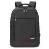 MACK MCC-007 17.3" OFFICE USB GİRİŞLİ NOTEBOOK SIRT ÇANTASI SİYAH