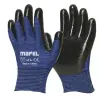 MAFEL MF-001 Nitril Kaplı Aşınmaya Dayanıklı İnşaat Ve İş Eldiveni (12li Paket)