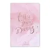 Marble Pembe Follow Your Dreams Defter