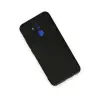 Mate 20 Lite Kılıf Nano içi Kadife Silikon - Siyah