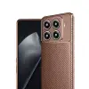 Mi 15T Pro Auto Focus Karbon Kapak - Kahverengi