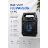 Mikrofonlu Bluetooth Ses Sistemli USB, Micro SD, FM ve Uzun Pil Ömrü