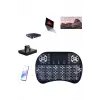 Mini Klavye Gaming Pc Playstation Ledli Mouse Rgb Mouse Bluetooth Usb