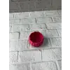 Mini Mor Dekoratif Saksı 5 cm Modern Masaüstü Bitki Saksısı