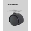 Mobilya Tekerleği 6 cm Kilitsiz Tekli Satış
