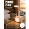 Modern Tasarımlı Şarj Edilebilir LED Gece Lambası