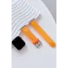 Movenchy Watch 45mm Jelly Silikon Kordon - Turuncu