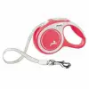 New Comfort Otomatik Şerit Köpek Gezdirme Tasması Medium 5 Mt Kırmızı