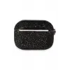 Newface Apple Airpods Pro (1.nesil) Spell Simli Kılıf - Siyah