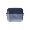 Newface Apple Airpods 3 (3.nesil) Basmalı Kılıf - Mavi-Lacivert