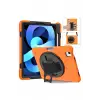 Newface Apple iPad 2022 10.9 (10.nesil) Kılıf Amazing Tablet Kapak - Turuncu