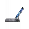 Newface Apple iPad Pro 11 (2022) Kılıf X7 Magic Manyetik Klavyeli Tablet Kılıfı - Siyah