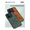 Newface Apple iPhone 11 Kılıf Aras Deri Kapak - Lacivert