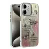 Newface Apple iPhone 11 Kılıf Blade Aynalı Desenli Kapak - Desen 6