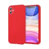 Newface Apple iPhone 11 Kılıf First Silikon - Kırmızı