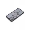 Newface Apple iPhone 11 Kılıf Joke Simli Magneticsafe Kılıf - Siyah