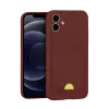 Newface Apple iPhone 11 Kılıf Kelvin Kartvizitli Silikon - Bordo