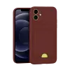 Newface Apple iPhone 11 Kılıf Kelvin Kartvizitli Silikon - Bordo