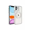 Newface Apple iPhone 11 Kılıf Kross Magneticsafe Kapak - Titan Gri