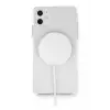 Newface Apple iPhone 11 Kılıf Magneticsafe Şeffaf Silikon - Şeffaf