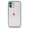 Newface Apple iPhone 11 Kılıf Razer Lensli Silikon - Yeşil