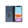 Newface Apple iPhone 11 Kılıf Trend S Plus Kapaklı Kılıf - Siyah