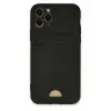 Newface Apple iPhone 11 Pro Kılıf Kelvin Kartvizitli Silikon - Siyah
