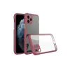 Newface Apple iPhone 11 Pro Kılıf Miami Şeffaf Silikon - Fuşya