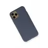 Newface Apple iPhone 11 Pro Kılıf Nano içi Kadife Silikon - Gri
