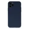 Newface Apple iPhone 11 Pro Kılıf Nano içi Kadife Silikon - Lacivert