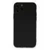 Newface Apple iPhone 11 Pro Kılıf Nano içi Kadife Silikon - Siyah