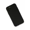 Newface Apple iPhone 11 Pro Kılıf Nano içi Kadife Silikon - Siyah