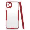 Newface Apple iPhone 11 Pro Kılıf Platin Silikon - Kırmızı