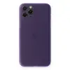 Newface Apple iPhone 11 Pro Kılıf PP Ultra İnce Kapak - Mor