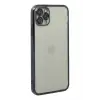 Newface Apple iPhone 11 Pro Kılıf Razer Lensli Silikon - Siyah