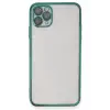 Newface Apple iPhone 11 Pro Kılıf Razer Lensli Silikon - Yeşil